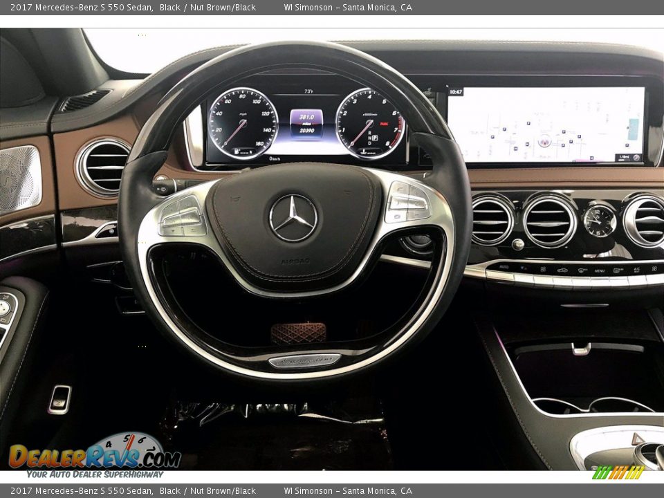 2017 Mercedes-Benz S 550 Sedan Steering Wheel Photo #4
