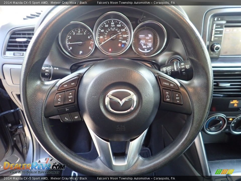 2014 Mazda CX-5 Sport AWD Meteor Gray Mica / Black Photo #20