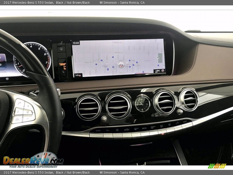 Navigation of 2017 Mercedes-Benz S 550 Sedan Photo #5