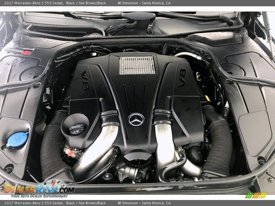 2017 Mercedes-Benz S 550 Sedan 4.7 Liter DI biturbo DOHC 32-Valve VVT V8 Engine Photo #9