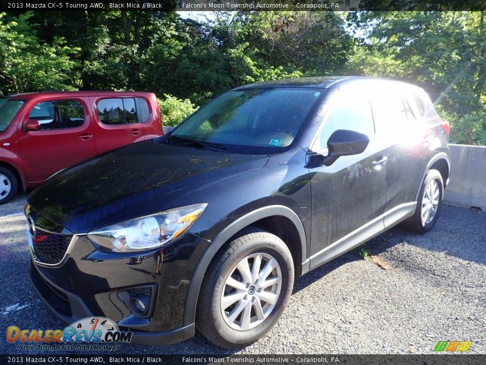 2013 Mazda CX-5 Touring AWD Black Mica / Black Photo #1