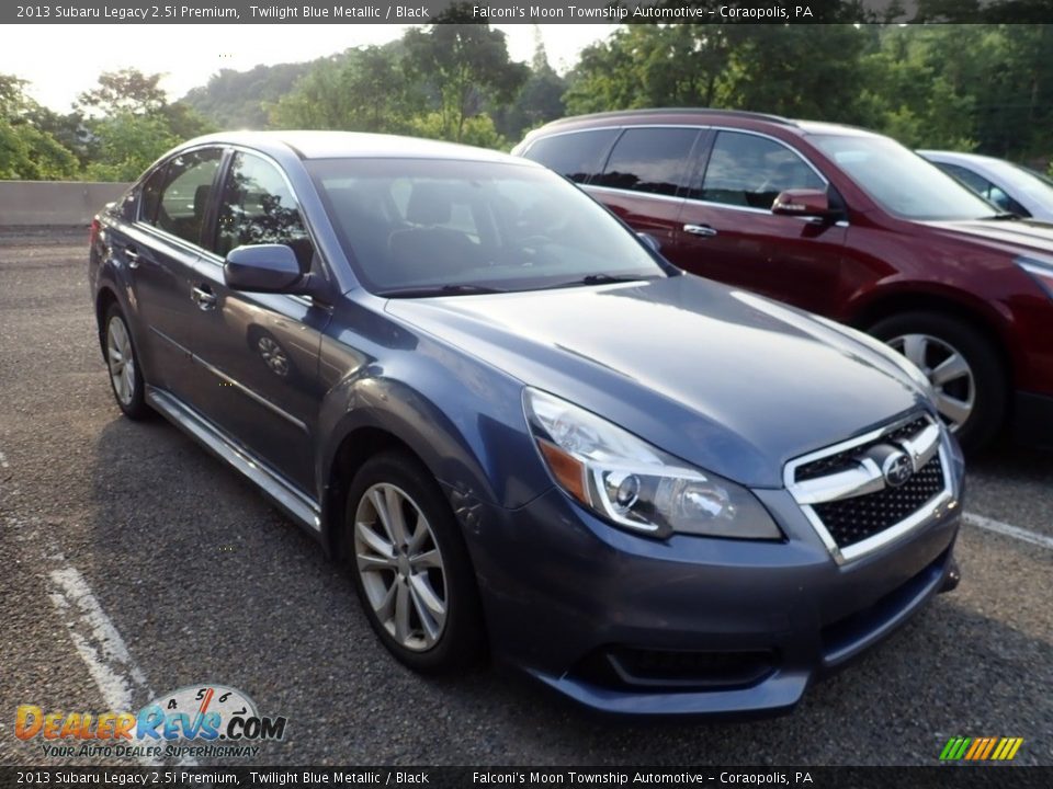 2013 Subaru Legacy 2.5i Premium Twilight Blue Metallic / Black Photo #5