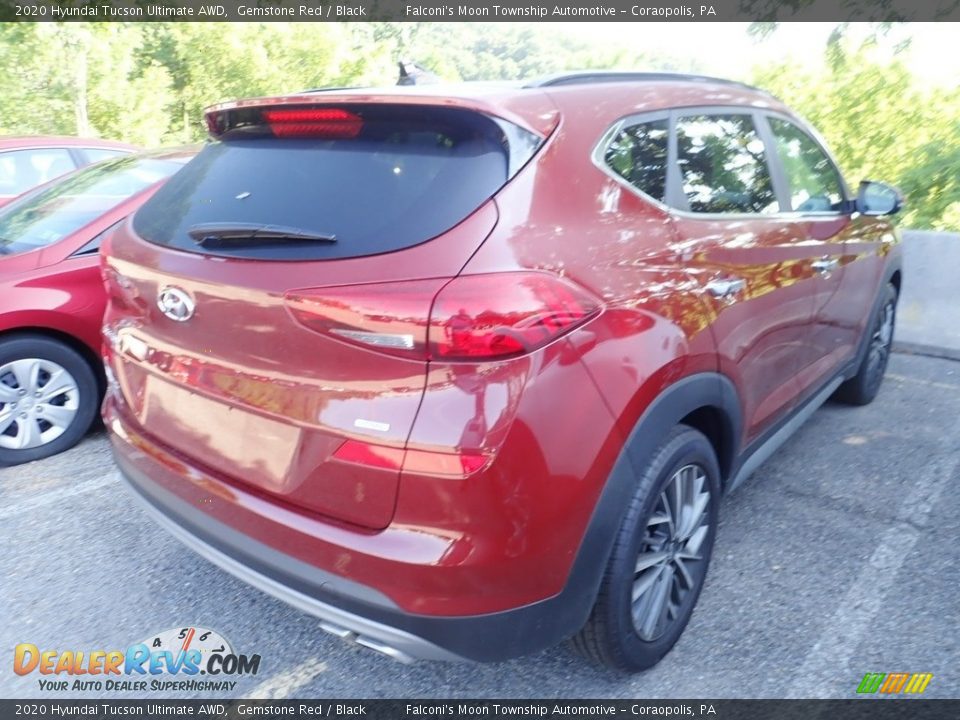 2020 Hyundai Tucson Ultimate AWD Gemstone Red / Black Photo #4