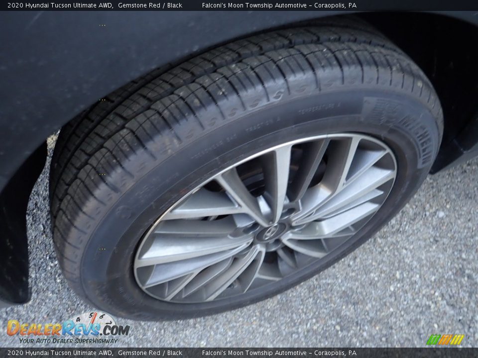 2020 Hyundai Tucson Ultimate AWD Gemstone Red / Black Photo #5