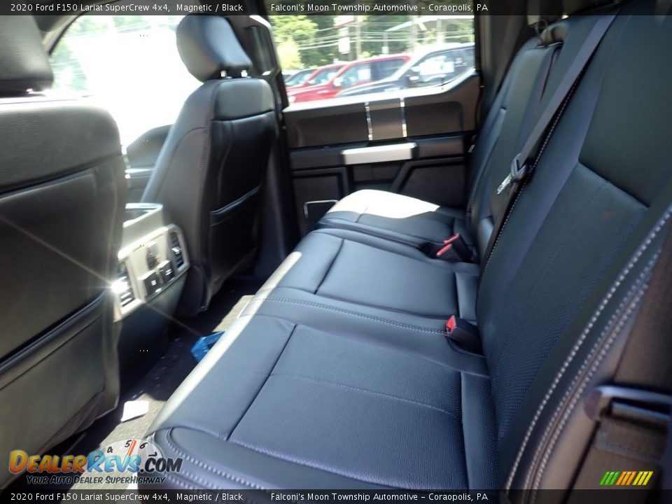 2020 Ford F150 Lariat SuperCrew 4x4 Magnetic / Black Photo #8