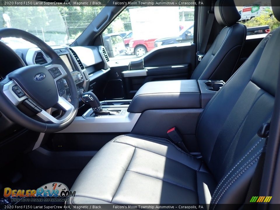 2020 Ford F150 Lariat SuperCrew 4x4 Magnetic / Black Photo #10