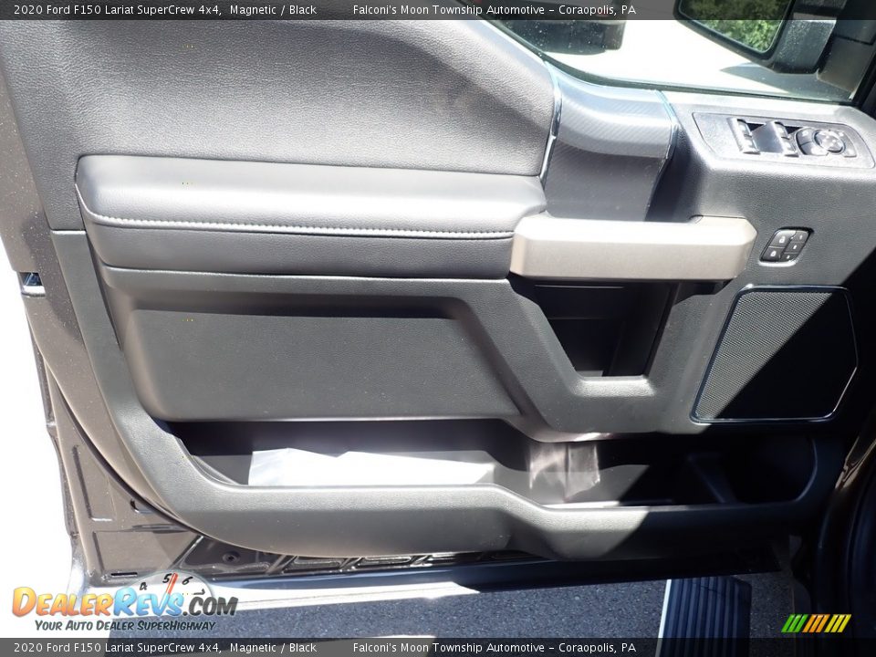 2020 Ford F150 Lariat SuperCrew 4x4 Magnetic / Black Photo #11