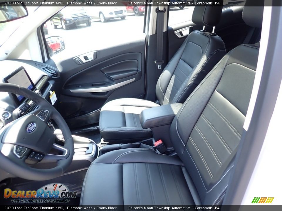 2020 Ford EcoSport Titanium 4WD Diamond White / Ebony Black Photo #10