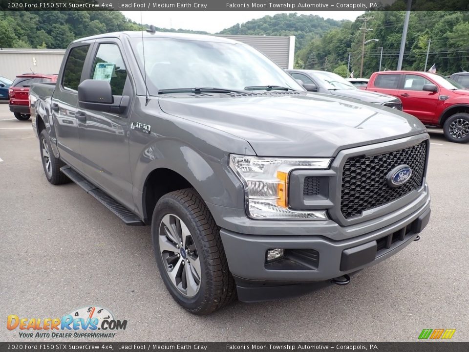 2020 Ford F150 STX SuperCrew 4x4 Lead Foot / Medium Earth Gray Photo #3