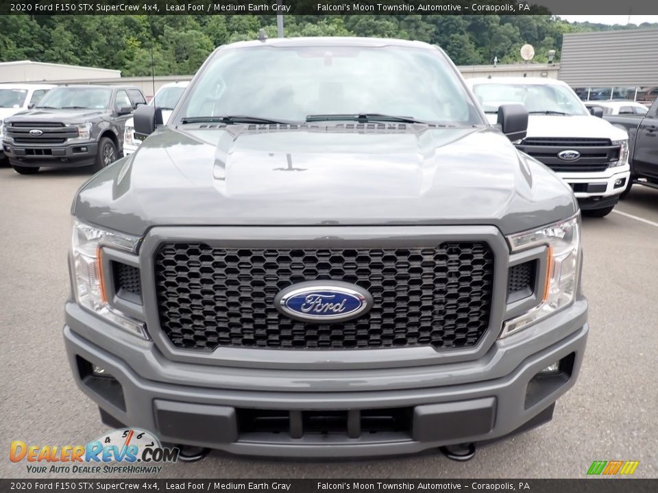 2020 Ford F150 STX SuperCrew 4x4 Lead Foot / Medium Earth Gray Photo #4