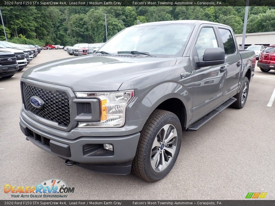 2020 Ford F150 STX SuperCrew 4x4 Lead Foot / Medium Earth Gray Photo #5