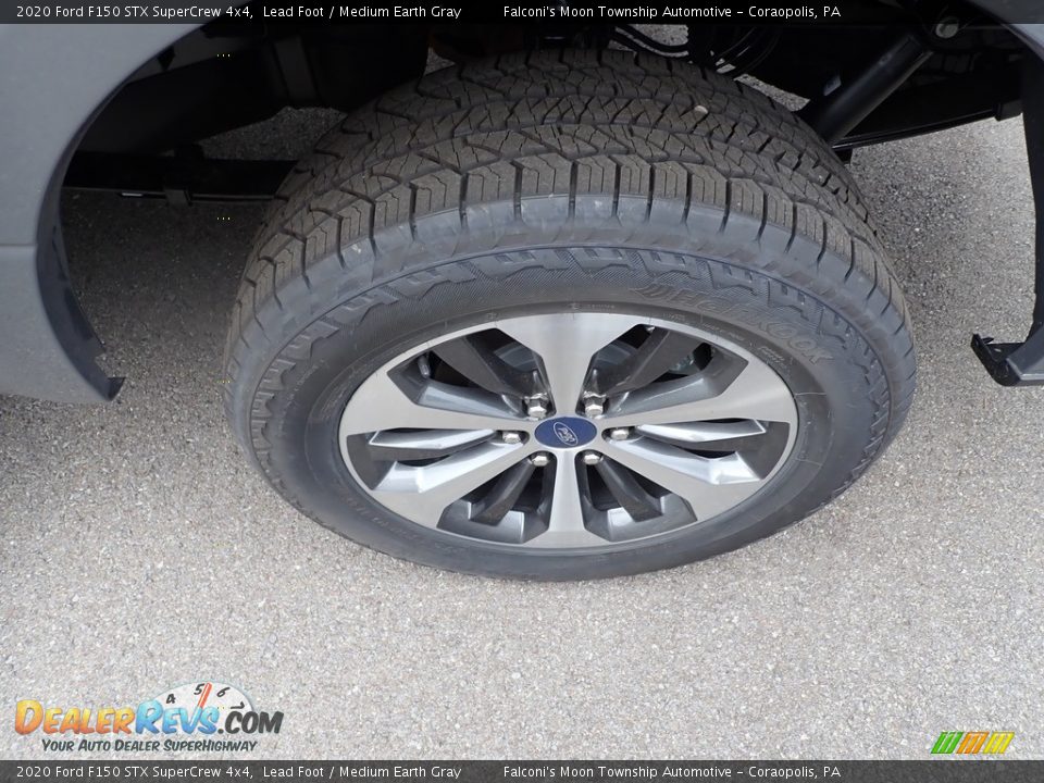 2020 Ford F150 STX SuperCrew 4x4 Lead Foot / Medium Earth Gray Photo #7