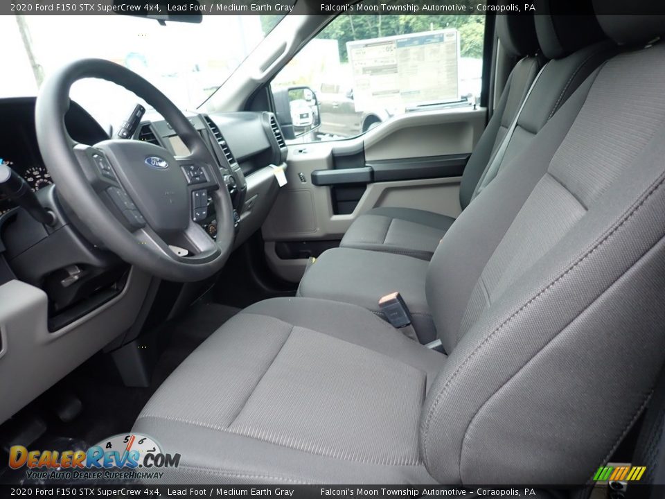 2020 Ford F150 STX SuperCrew 4x4 Lead Foot / Medium Earth Gray Photo #10