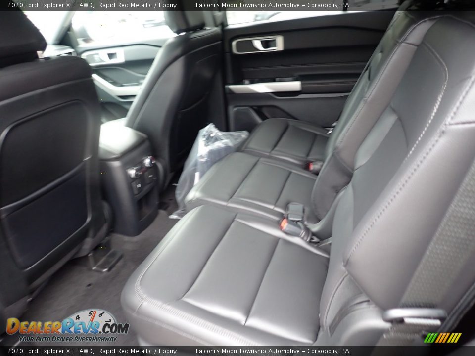 2020 Ford Explorer XLT 4WD Rapid Red Metallic / Ebony Photo #9