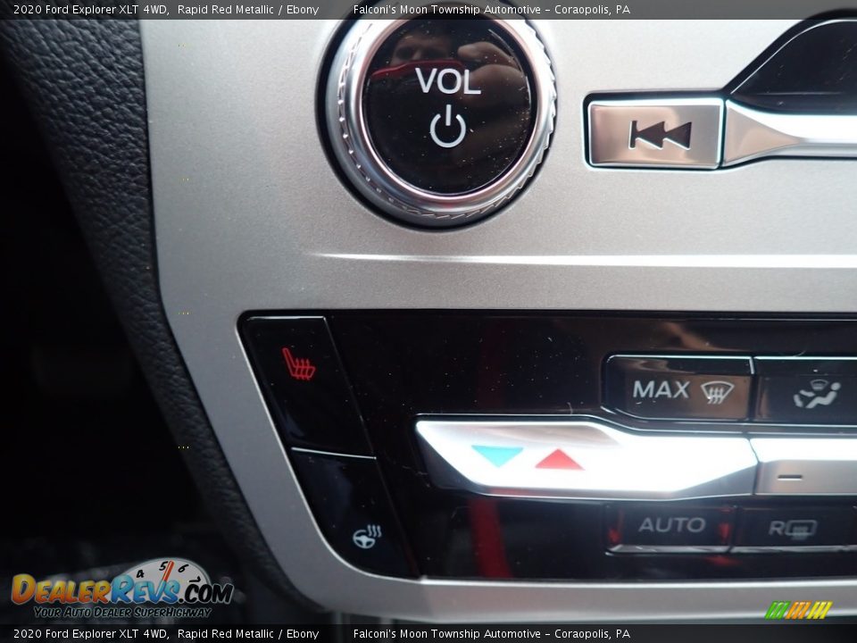 2020 Ford Explorer XLT 4WD Rapid Red Metallic / Ebony Photo #15