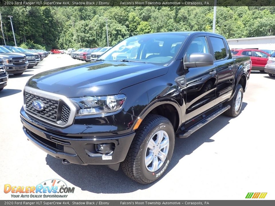 2020 Ford Ranger XLT SuperCrew 4x4 Shadow Black / Ebony Photo #5