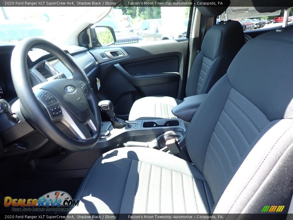 2020 Ford Ranger XLT SuperCrew 4x4 Shadow Black / Ebony Photo #11