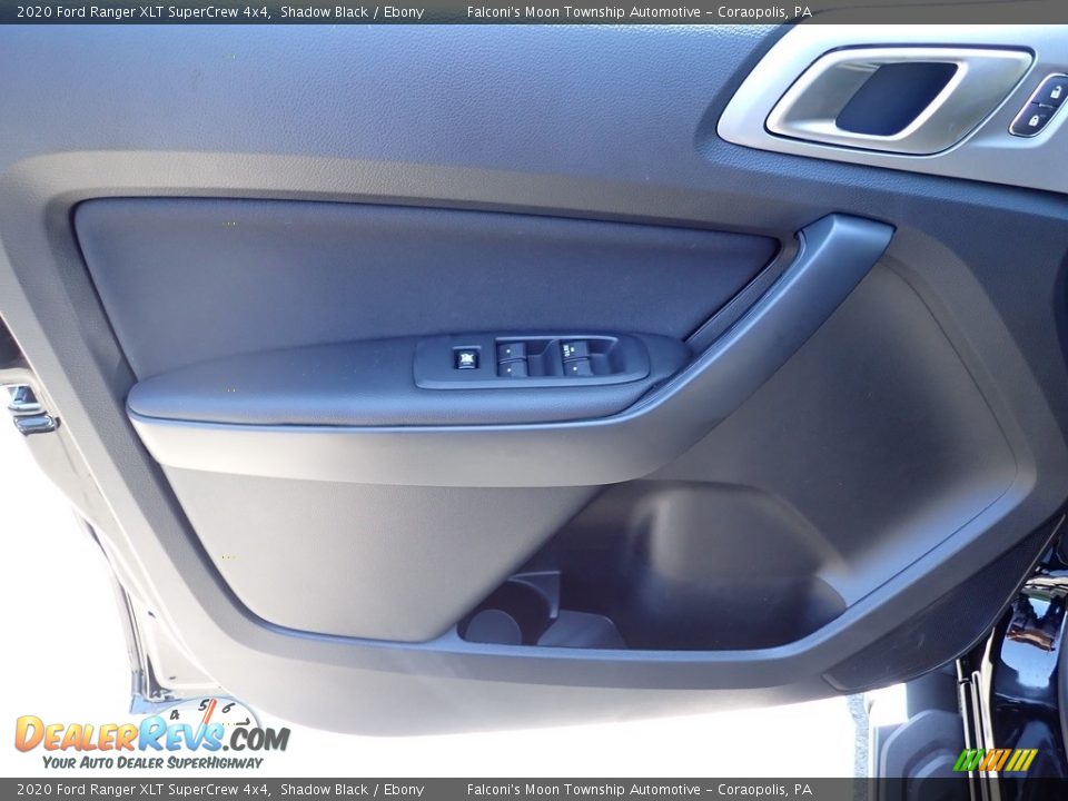 2020 Ford Ranger XLT SuperCrew 4x4 Shadow Black / Ebony Photo #12