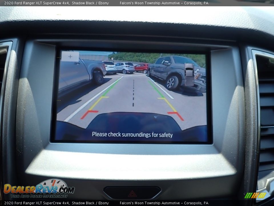 2020 Ford Ranger XLT SuperCrew 4x4 Shadow Black / Ebony Photo #15