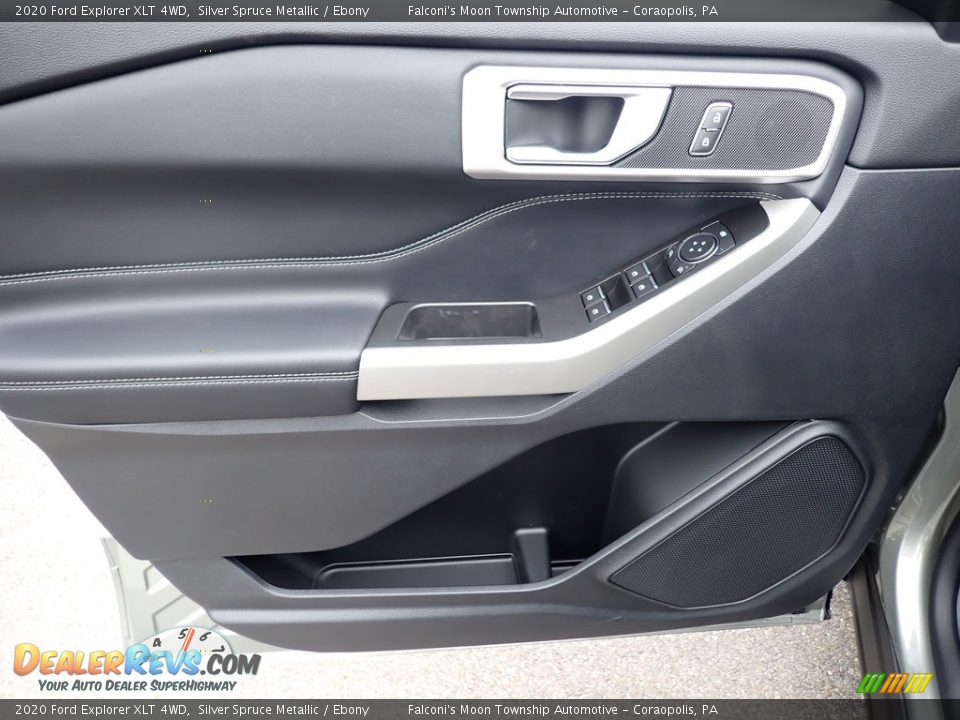 2020 Ford Explorer XLT 4WD Silver Spruce Metallic / Ebony Photo #10