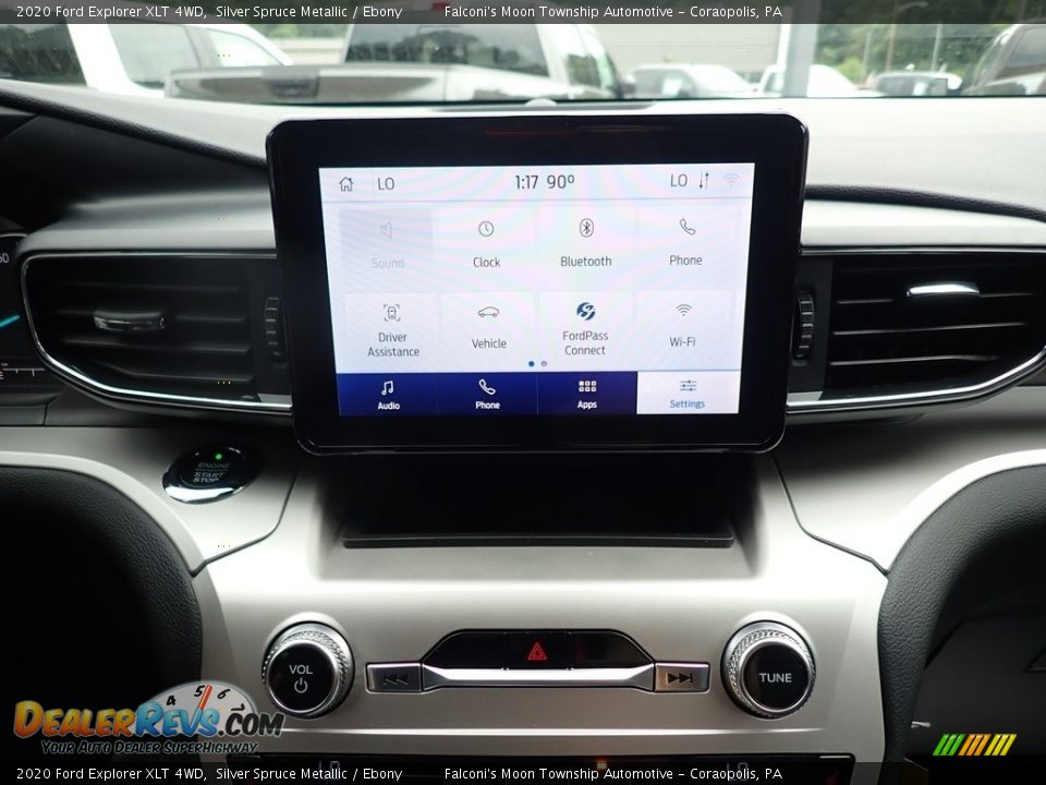 2020 Ford Explorer XLT 4WD Silver Spruce Metallic / Ebony Photo #13