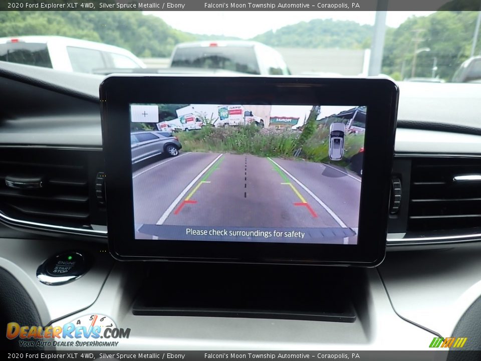 2020 Ford Explorer XLT 4WD Silver Spruce Metallic / Ebony Photo #14