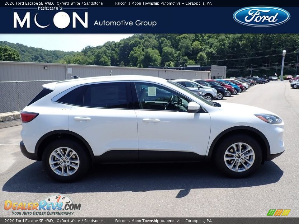 2020 Ford Escape SE 4WD Oxford White / Sandstone Photo #1
