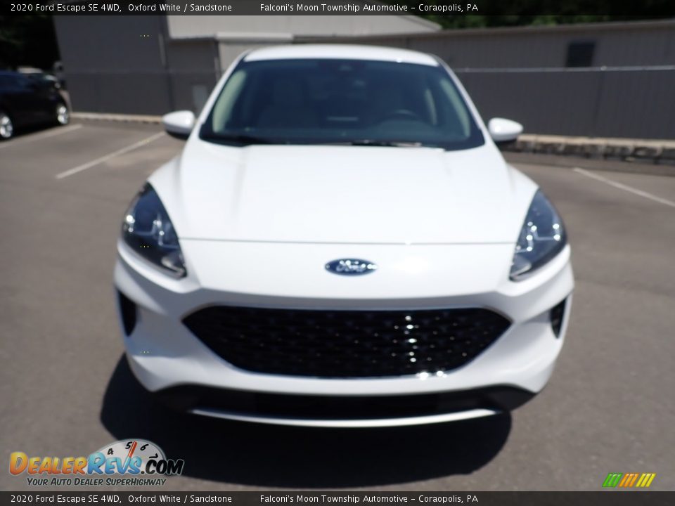 2020 Ford Escape SE 4WD Oxford White / Sandstone Photo #4