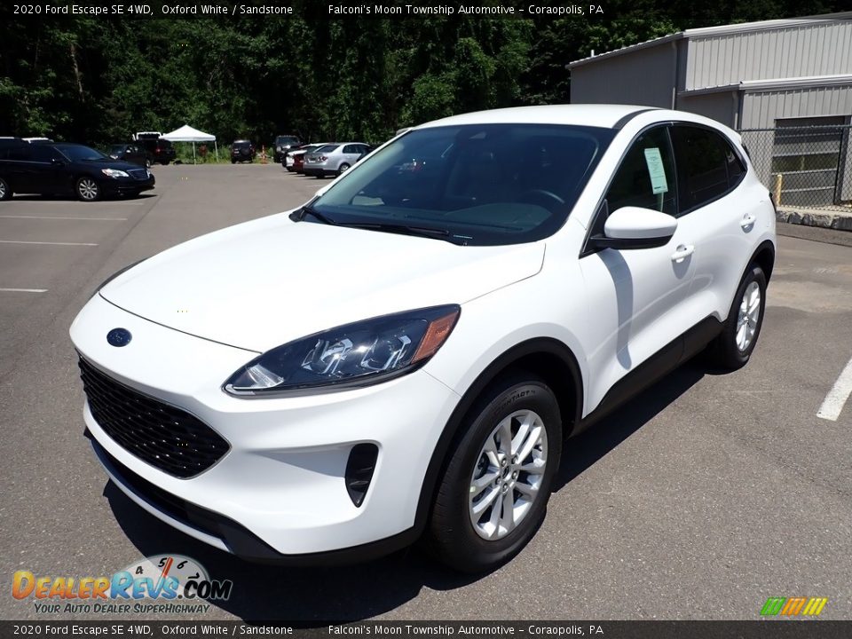 2020 Ford Escape SE 4WD Oxford White / Sandstone Photo #5