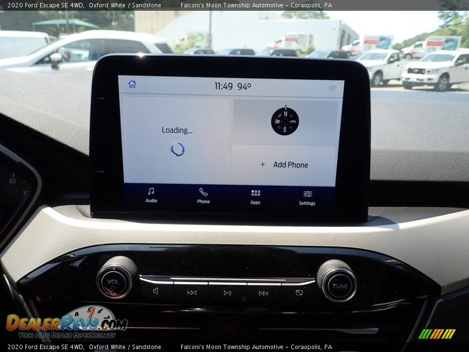 2020 Ford Escape SE 4WD Oxford White / Sandstone Photo #13
