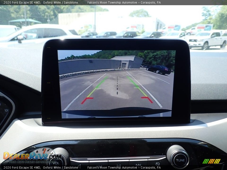 2020 Ford Escape SE 4WD Oxford White / Sandstone Photo #14