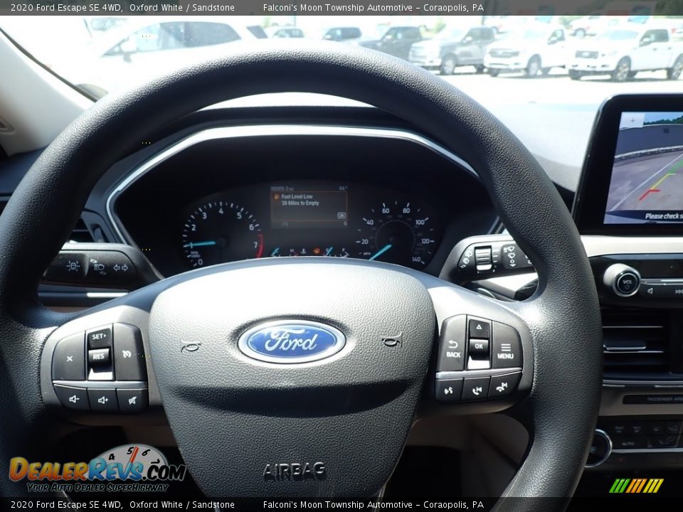2020 Ford Escape SE 4WD Oxford White / Sandstone Photo #15
