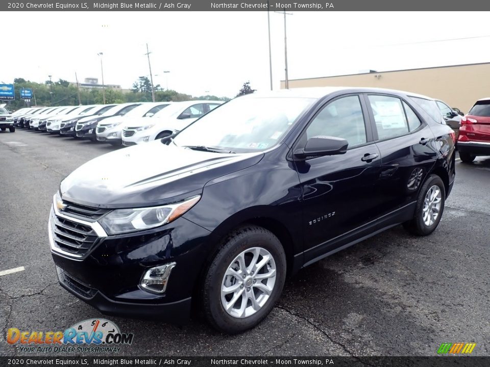 2020 Chevrolet Equinox LS Midnight Blue Metallic / Ash Gray Photo #1