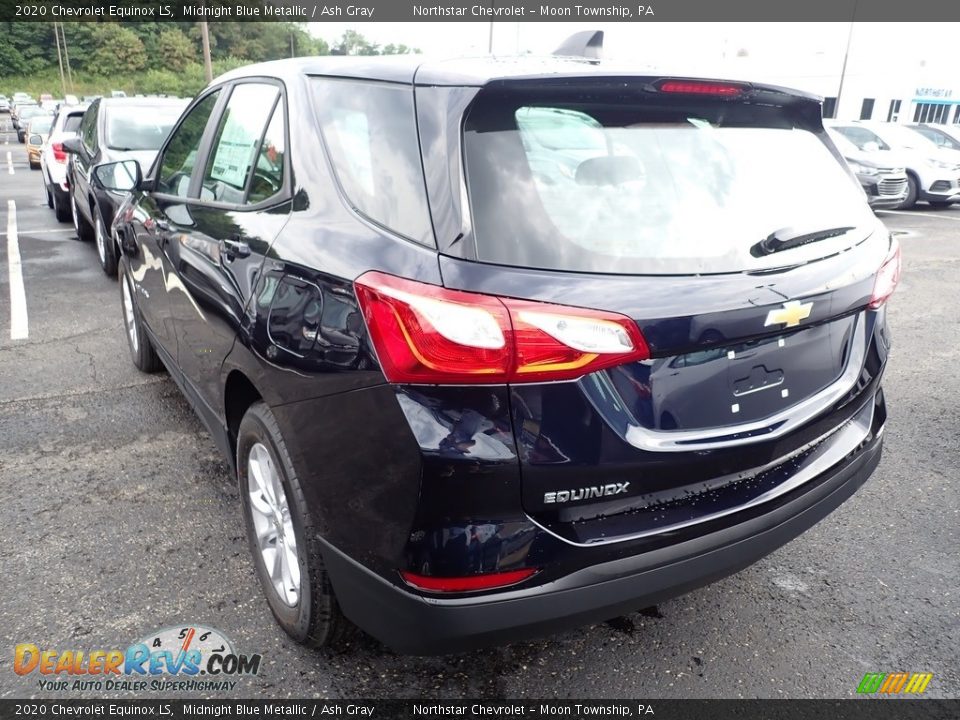 2020 Chevrolet Equinox LS Midnight Blue Metallic / Ash Gray Photo #3