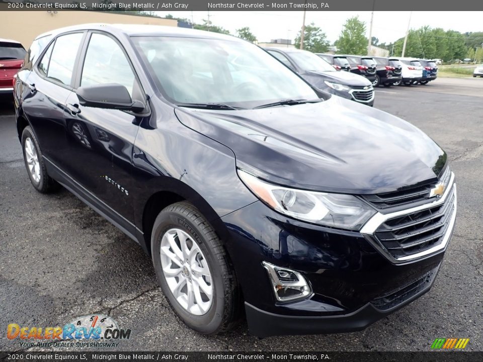 2020 Chevrolet Equinox LS Midnight Blue Metallic / Ash Gray Photo #7