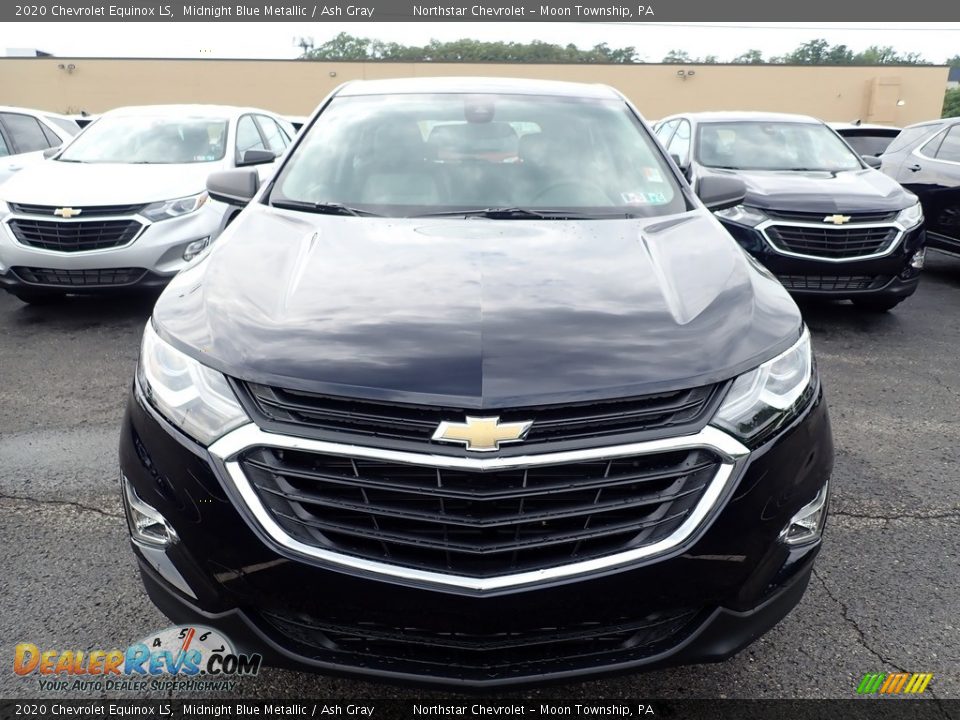 2020 Chevrolet Equinox LS Midnight Blue Metallic / Ash Gray Photo #8