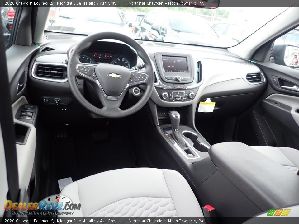 2020 Chevrolet Equinox LS Midnight Blue Metallic / Ash Gray Photo #12