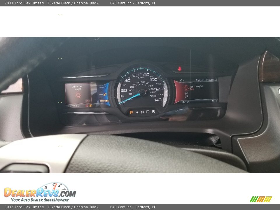 2014 Ford Flex Limited Tuxedo Black / Charcoal Black Photo #13