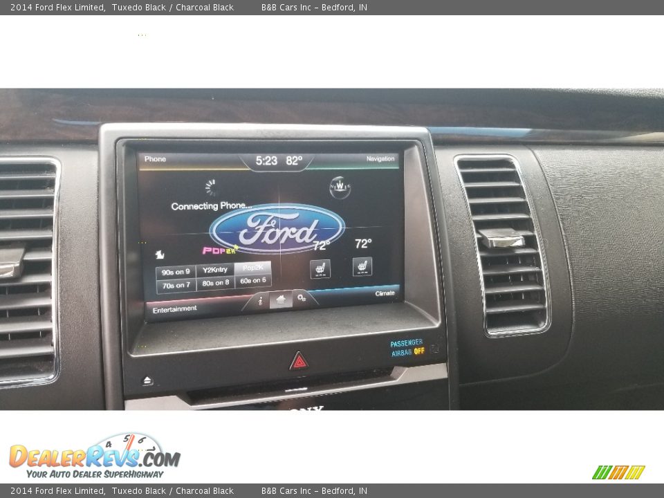 2014 Ford Flex Limited Tuxedo Black / Charcoal Black Photo #14