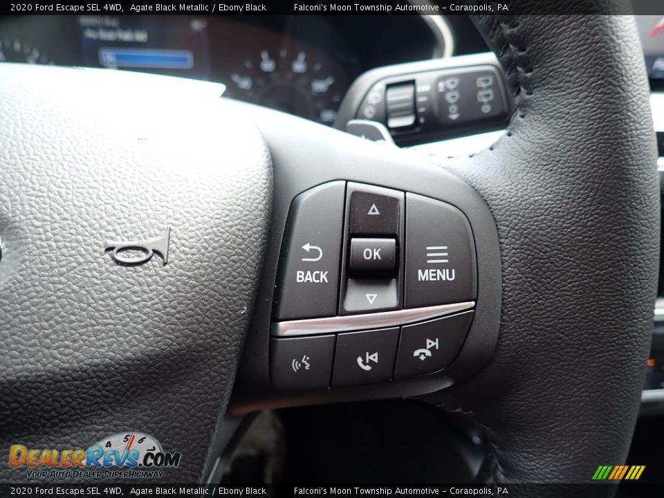 2020 Ford Escape SEL 4WD Steering Wheel Photo #14