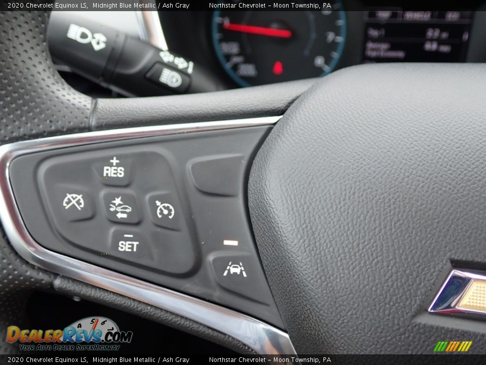 2020 Chevrolet Equinox LS Midnight Blue Metallic / Ash Gray Photo #19