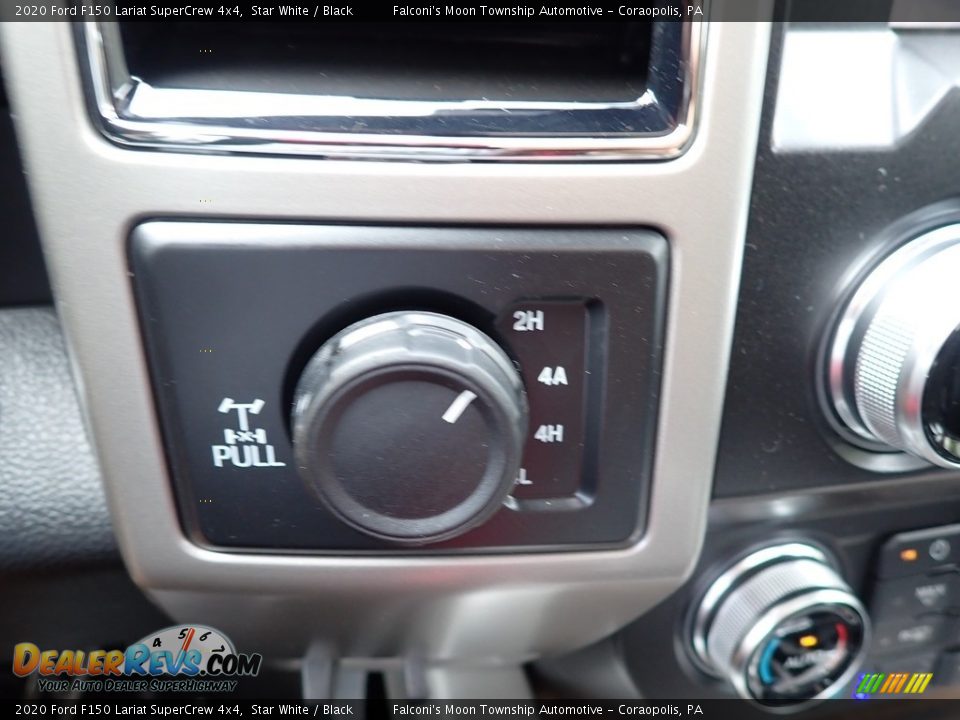 2020 Ford F150 Lariat SuperCrew 4x4 Star White / Black Photo #15