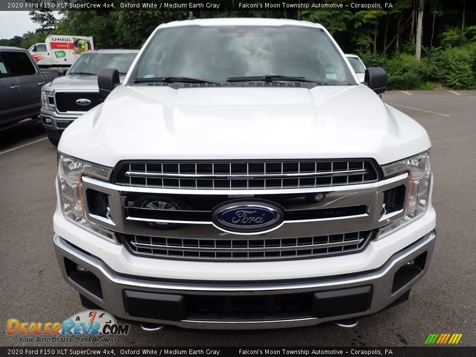 2020 Ford F150 XLT SuperCrew 4x4 Oxford White / Medium Earth Gray Photo #3