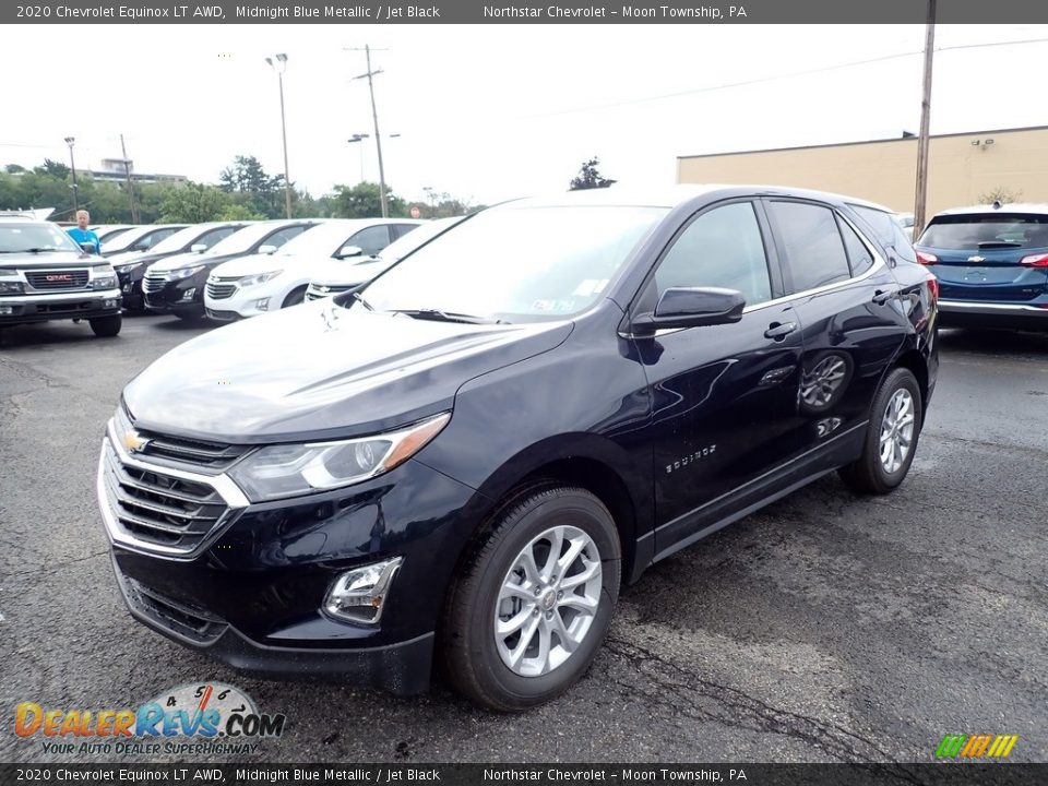 2020 Chevrolet Equinox LT AWD Midnight Blue Metallic / Jet Black Photo #1
