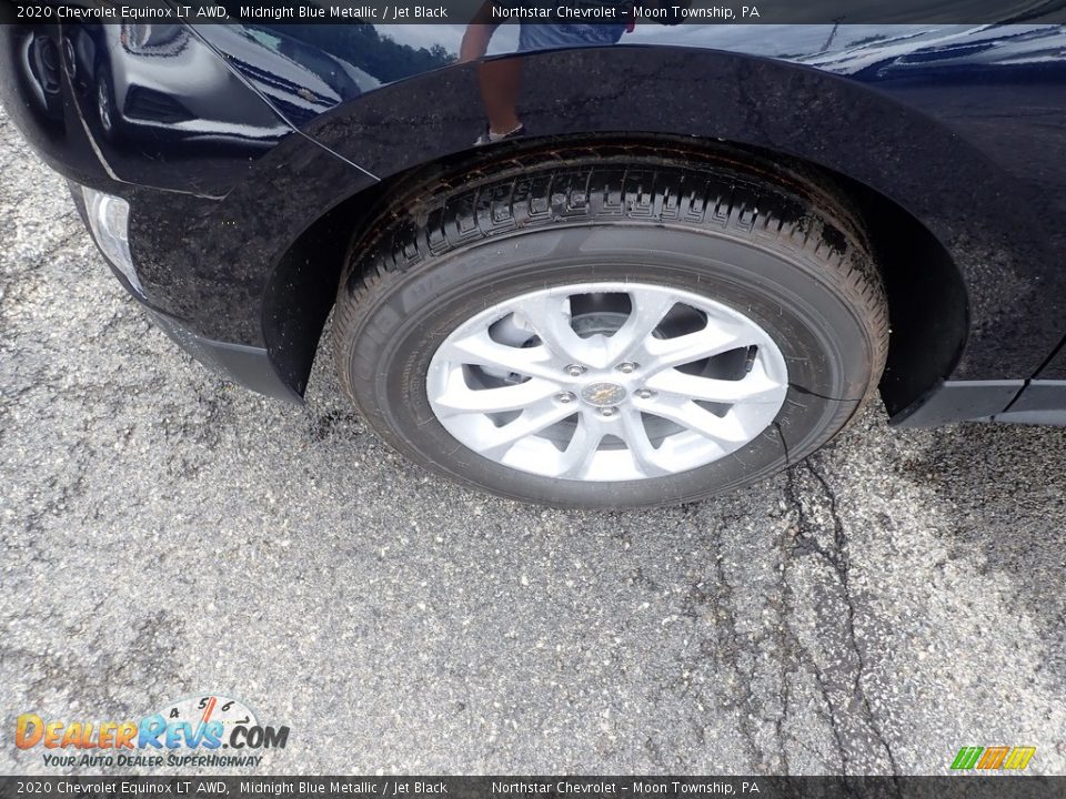 2020 Chevrolet Equinox LT AWD Midnight Blue Metallic / Jet Black Photo #2