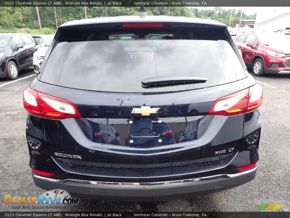 2020 Chevrolet Equinox LT AWD Midnight Blue Metallic / Jet Black Photo #5