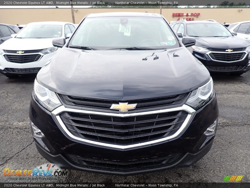 2020 Chevrolet Equinox LT AWD Midnight Blue Metallic / Jet Black Photo #9