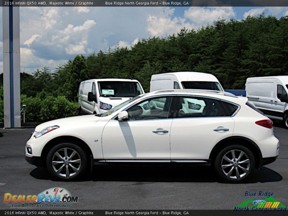 Majestic White 2016 Infiniti QX50 AWD Photo #2