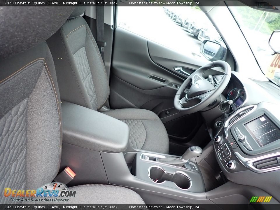 2020 Chevrolet Equinox LT AWD Midnight Blue Metallic / Jet Black Photo #10