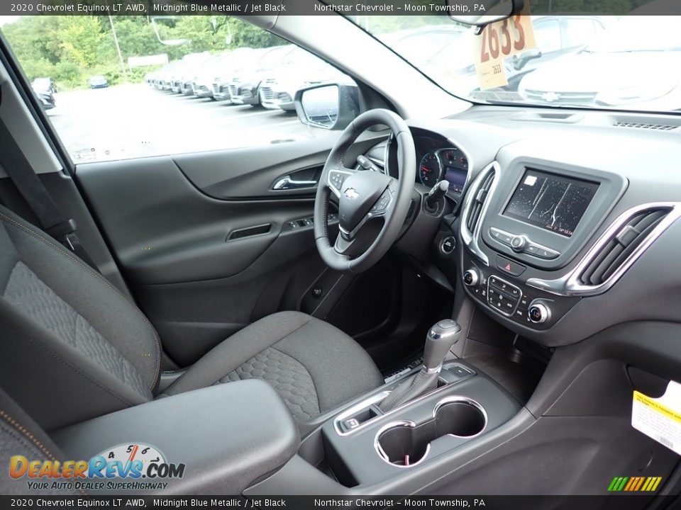 2020 Chevrolet Equinox LT AWD Midnight Blue Metallic / Jet Black Photo #11